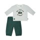 TSHIRT PANTALON MILAN MAILLE BEBE Sucre Orge