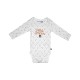 LOT DE 3 BODIES MAEL MANCHES LONGUES BEBE Sucre Orge