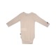 LOT DE 3 BODIES MAEL MANCHES LONGUES BEBE Sucre Orge
