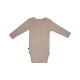 LOT DE 3 BODIES MAEL MANCHES LONGUES BEBE Sucre Orge