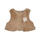 ROBE GILET S/S MCHES SERVANE Sucre Orge