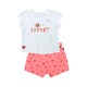TSHIRT SHORT ROZENN Sucre Orge