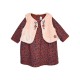ROBE GILET S/S MCHES PEGGIE Sucre Orge