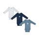 LOT DE 3 BODIES RUDOLF Sucre Orge