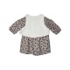 ROBE GILET SS MCHES PEPITA Sucre Orge