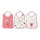 LOT DE 3 BAVOIRS ELASTIQUE RADA Sucre Orge