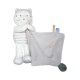 DOUDOU MOUCHOIR CHAT SULIVAN Sucre Orge