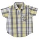 CHEMISE A CARREAUX JAUNE/GRIS Sucre Orge