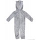 SURPYJAMA A CAPUCHE RAYE 2/8 ANS Sucre Orge