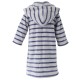 ROBE DE CHAMBRE RAYE MARINE/GRIS Sucre Orge