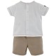 T SHIRT ET SHORT TOILE BEBE GARCON Sucre Orge